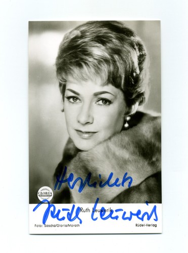 Orig autogramm schauspielerin - autogramm,