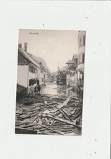 Feldkirch ( Vorarlberg) Strassenansicht, Die Hochwasserkatastrophe 1910, AK