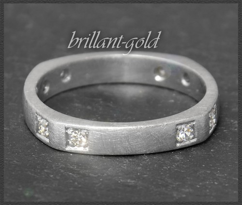 Diamant 585 gold ring - gold, mit
