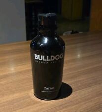 BULLDOG London Dry Gin leere Glasflasche Glas Flasche leer 0,7l Schwarz 70cl