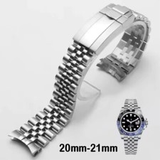 Uhrenarmband Stahl Gebogen