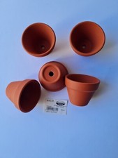 5x Tontopf Blumentopf 5cm