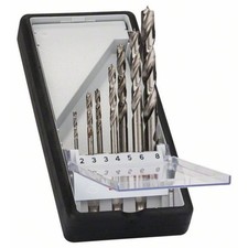 Bosch Accessories 2607019923 Holz-Spiralbohrer-Set 7teilig 2 mm, 3 mm, 3 mm, 4