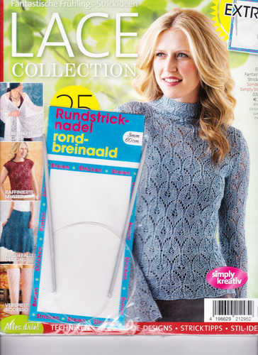 Simply kreativ lace stricken - lace,