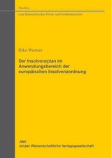 Der Insolvenzplan im Anwendungsbereich der europäischen Insolvenzordnung (S ...