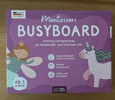 Famifidus BUSY BOARD - Montessori für die Kind-Entwicklung - Activity Board  (D)