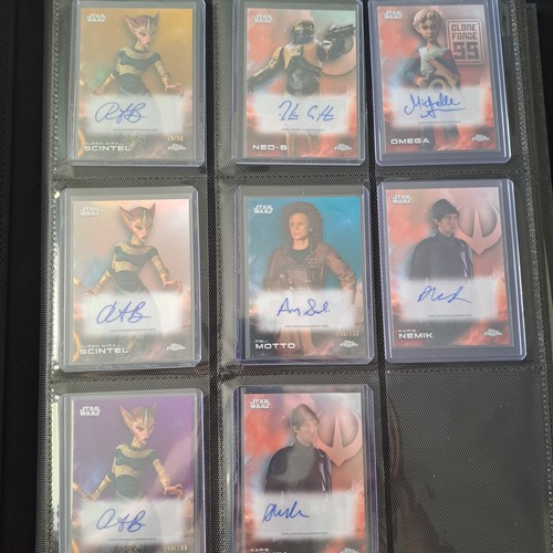 Topps star wars - , autogramm