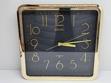 Seiko Quartz Wanduhr Batteriebetrieben Retro, Japan, QXA029GT ⚡BLITZBEREIT⚡