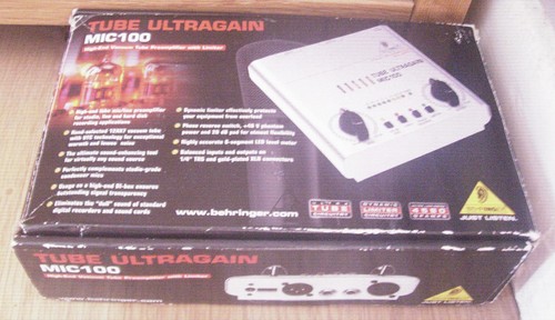Behringer tube ultragain - behringer,