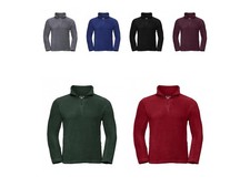 RUSSELL 1/4 Zip Fleecepullover Herren Quarter Zip Outdoor Fleece Pulli 874 NEU