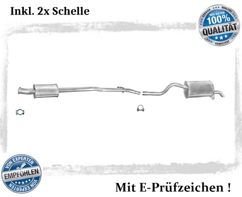 Auspuffanlage für renault - auspuffanlage,