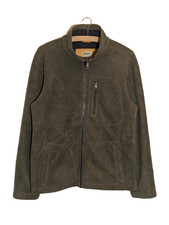 Timberland Full Zip Fleecejacke Pulli Pullover Sweatshirt Olive