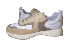 VITAFORM Damen Sneaker Halbschuhe mit Fußbett Leder Gr. 39 Weite H WIE NEU!