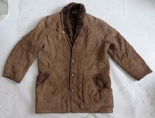 SHEARLING Vintager Mantel aus