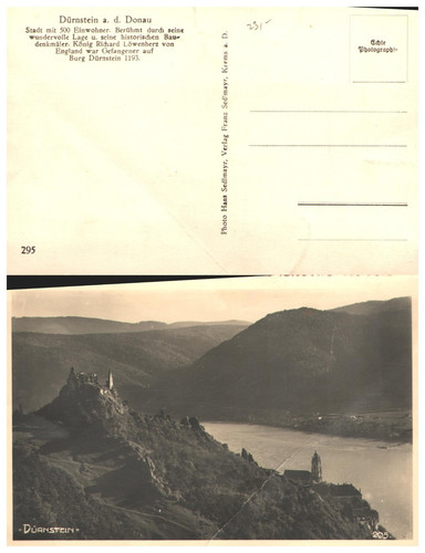 Dürnstein donau burg antike - donau,