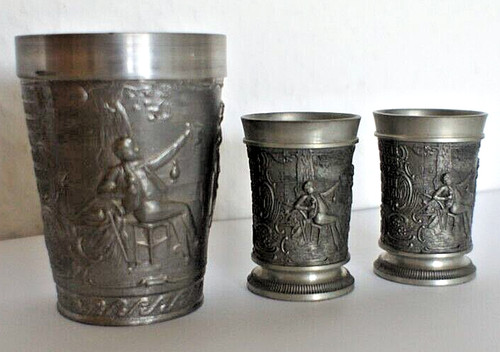 Konvolut zinnbecher - konvolut,