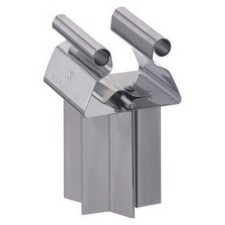 Zimtsternausstecher EDELSTAHL mit Federmechanismus Zimtstern Ausstecher