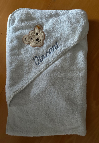 Steiff kapuzenbadetuch - steiff,