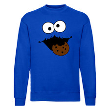 Krümelmonster Sweatshirt blau