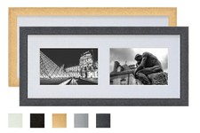 Collage Holz Bilderrahmen