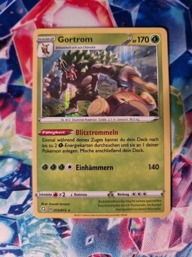 Gortrom 013 072 holo - holo, pokemon