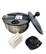 Salatschleuder mit Deckel -