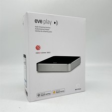Eve Play – Audiostreaming Adapter für AirPlay, Automatischer Latenzausgleich, Le