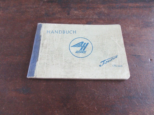Heinkel tourist 175 handbuch - heinkel,