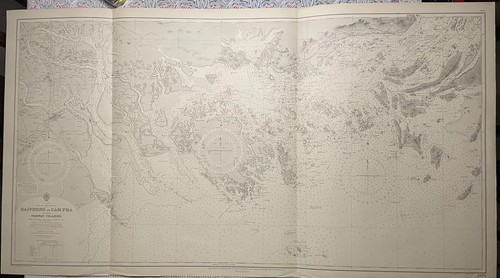 Admiralitätskarte 3875 china - admiralitätskarte,