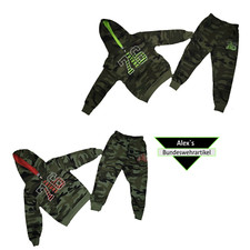 Jogginganzug Freizeitanzug Sportanzug Thermo gefüttert Jungs "Future 76" NT-5239