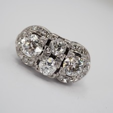 Antiker diamantring - diamantring, in