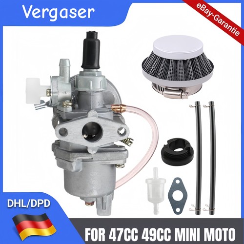 Vergaser 49cc luftfilter - 49cc, +