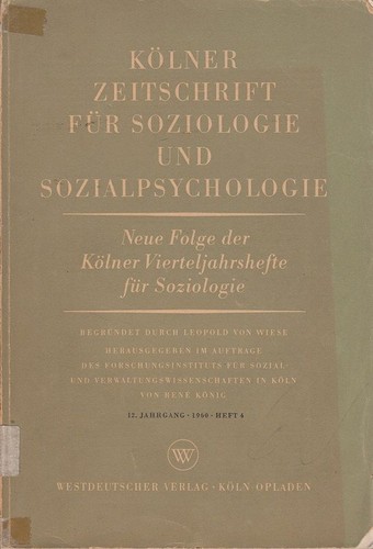 Kölner zeitschrift für - kölner,