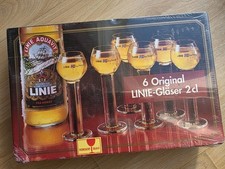 Linie Aquavit 6 Gläser 2cl