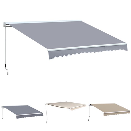 Outsunny markise alu - outsunny, alu-markise