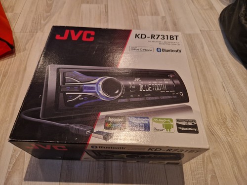 Jvc r731bt din autoradio - kd-r731bt, 1-din