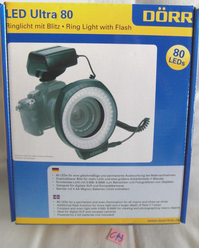 Dörr led ultra ringlicht - led, 80
