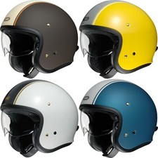 Shoei J.O Carburettor Jethelm Motorrad Helm bequeme und hochwertige Ausstattung
