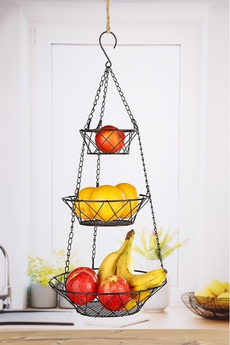 Hänge etagere mit körben - mit, 3