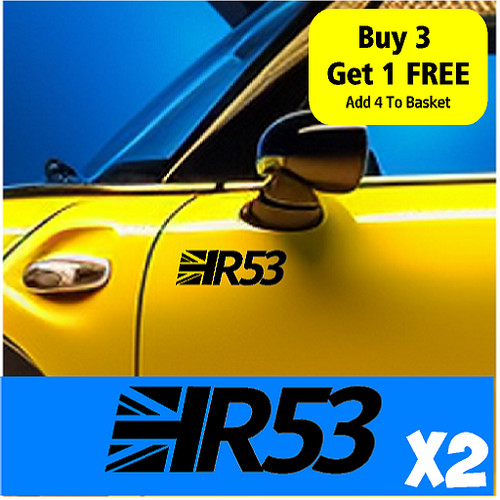 R53 mini cooper union - union, jack