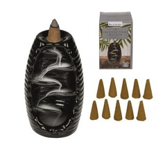 Backflow incense burner