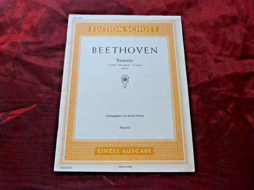 Beethoven sonate dur noten - beethoven,