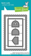 Lawn Fawn, lawn cuts/ Stanzschablone, flippin' awesome add-on