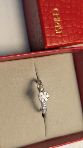 Damen ring weißgold mit - damen,