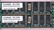 1GB 2x512MB PC3200 NANYA