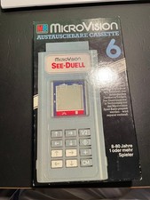 SELTEN Micro Vision MB Electronics 1982 OVP Retro Kassette See-Duell Vintage