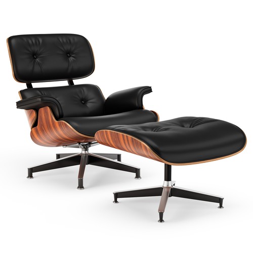 Eam lounge chair mit ottomane - eam,