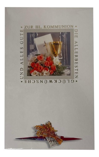 Kommunion geschenkkarte - kommunion,
