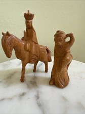 Hand Carved Wooden Buddha &