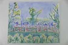 Wilhelm Klußmann Aquarell 1992 sig. Sonnenbadende 36x44cm N-1206